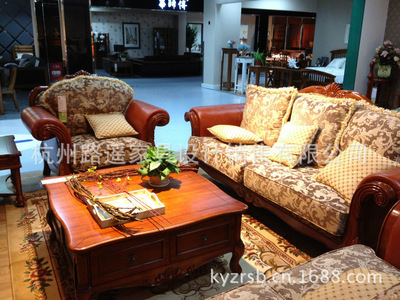 【浙江廠家生產(chǎn)高檔會所 別墅 歐式實木 全牛皮 沙發(fā) 配套茶幾】價格,廠家,圖片,沙發(fā),杭州路遙家具設計銷售-
